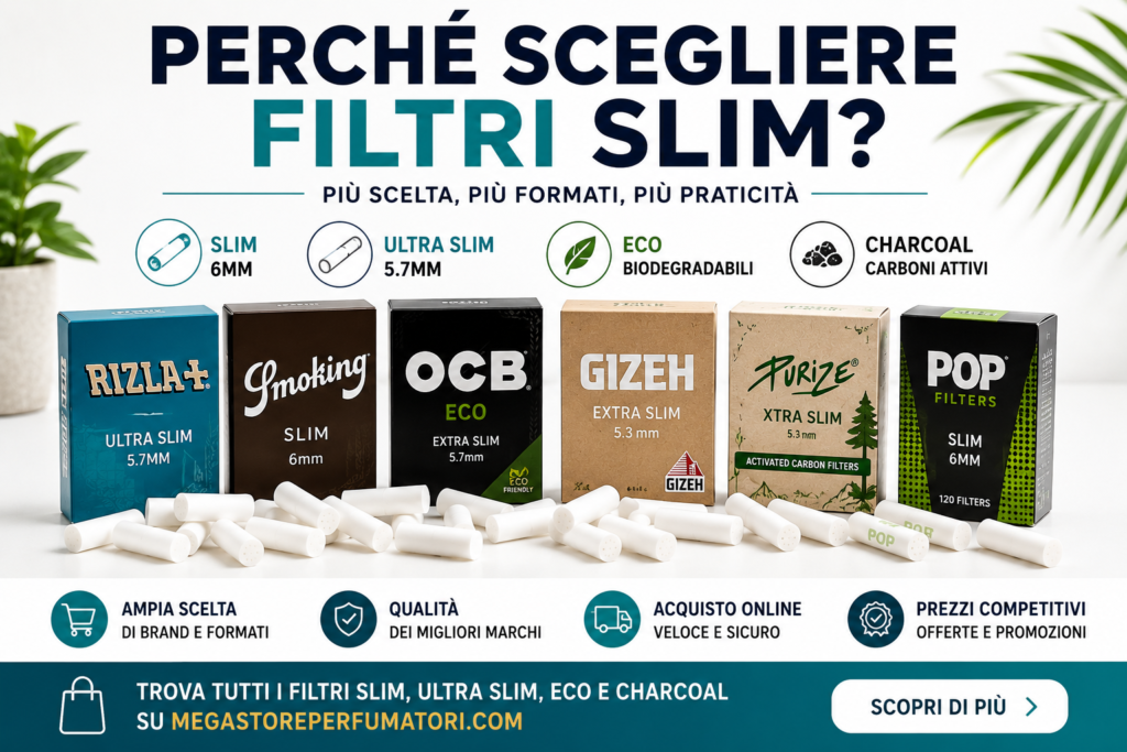 Perché scegliere filtri slim?